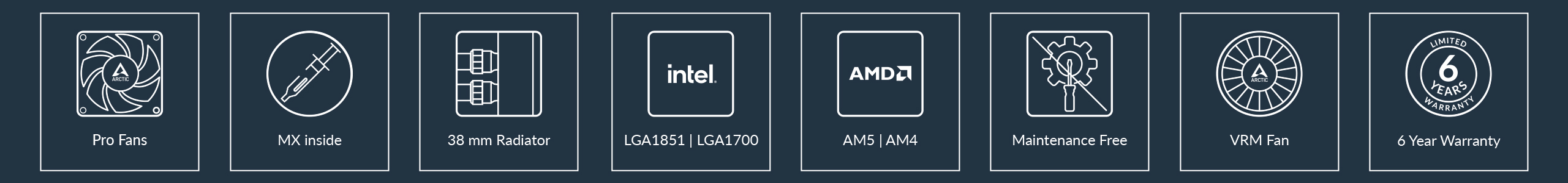 Liquid Freezer III Pro Icons Dekstop en